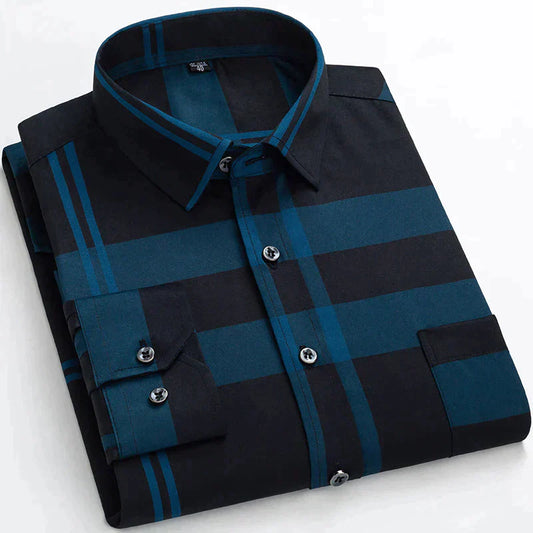 Best Selling Men's Premium Cotton Full Sleeve Shirt (SH-008)