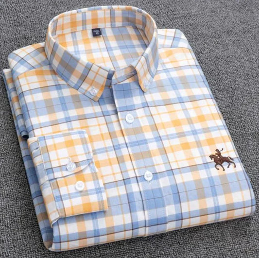 Men's Premium Cotton Check Shirt (CS-03)