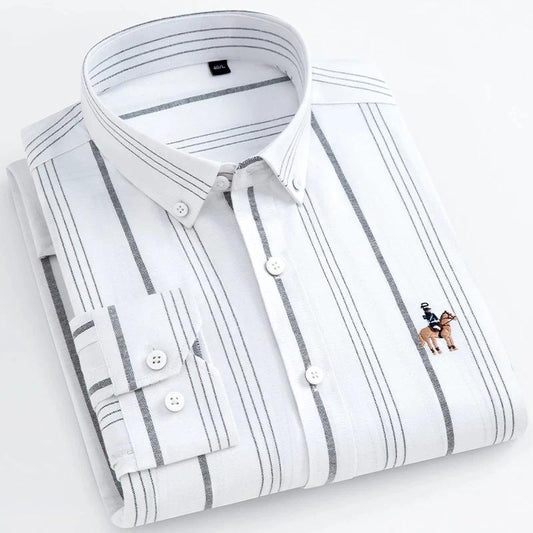Men's Premium Cotton Check Shirt (SC713)